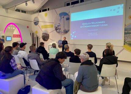 Welcome to the 10th Night of Apprenticeships at the Leuna chemical site by Claudia Donath, HR Officer at InfraLeuna GmbH
