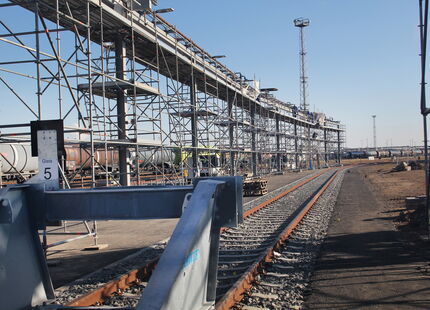 Neues zentrales Aufheizterminal am Chemiestandort Leuna